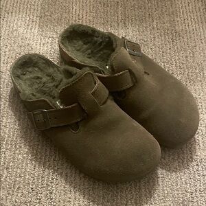 Birkenstock Boston - shearling lined -
